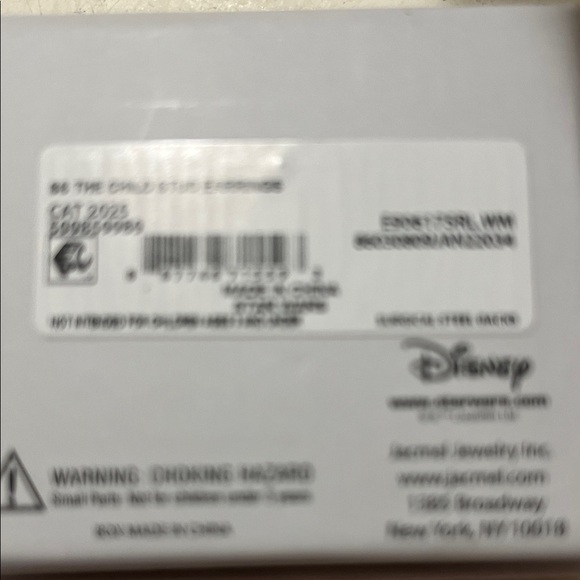 Star Wars Mandalorian Silver and Gold Earrings - Picture 4 of 6